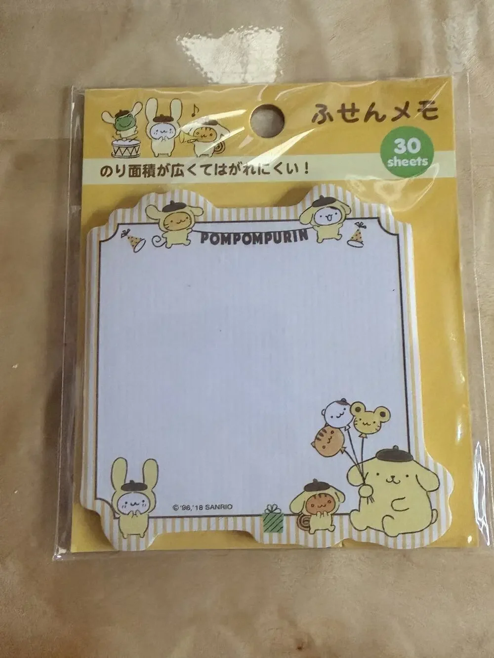 #POM-452 Pompom Licensed Sticky Notes 30 Ct
